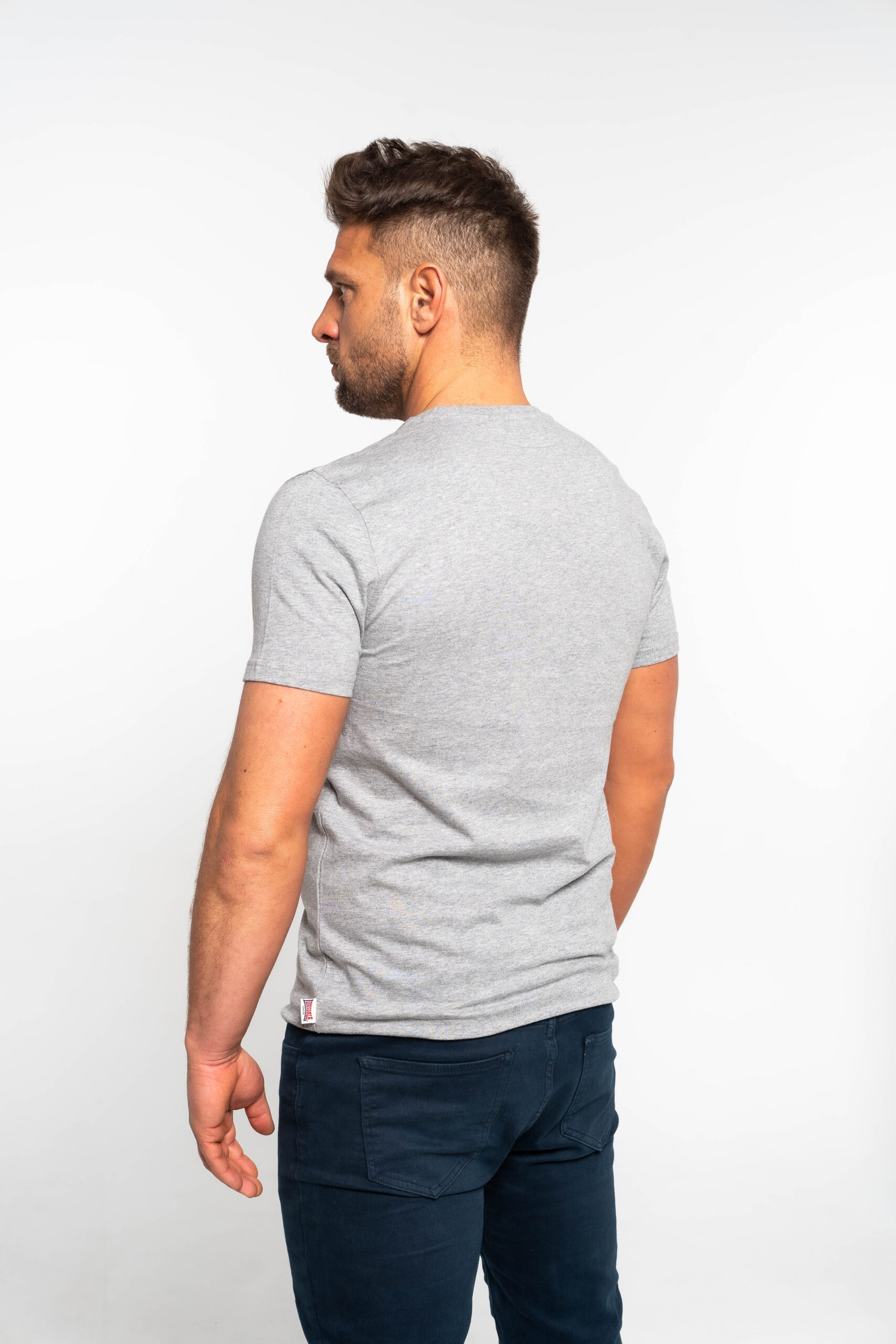 Lonsdale T-shirt Classic- Grey - Kép 3
