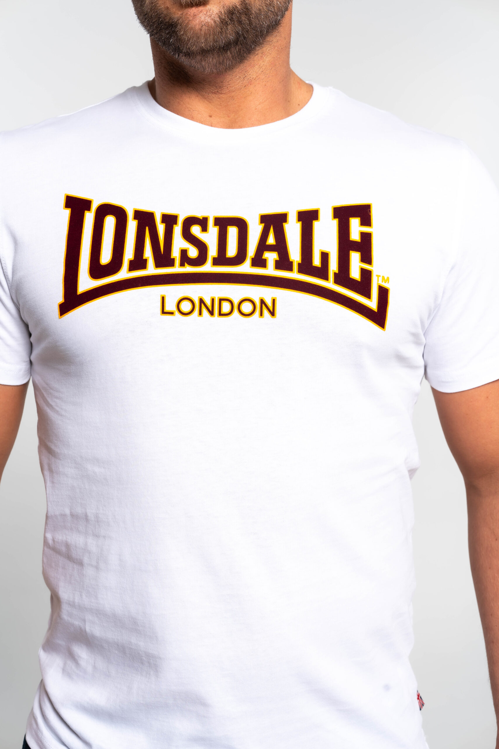 Lonsdale T-shirt Classic - White - Image 2