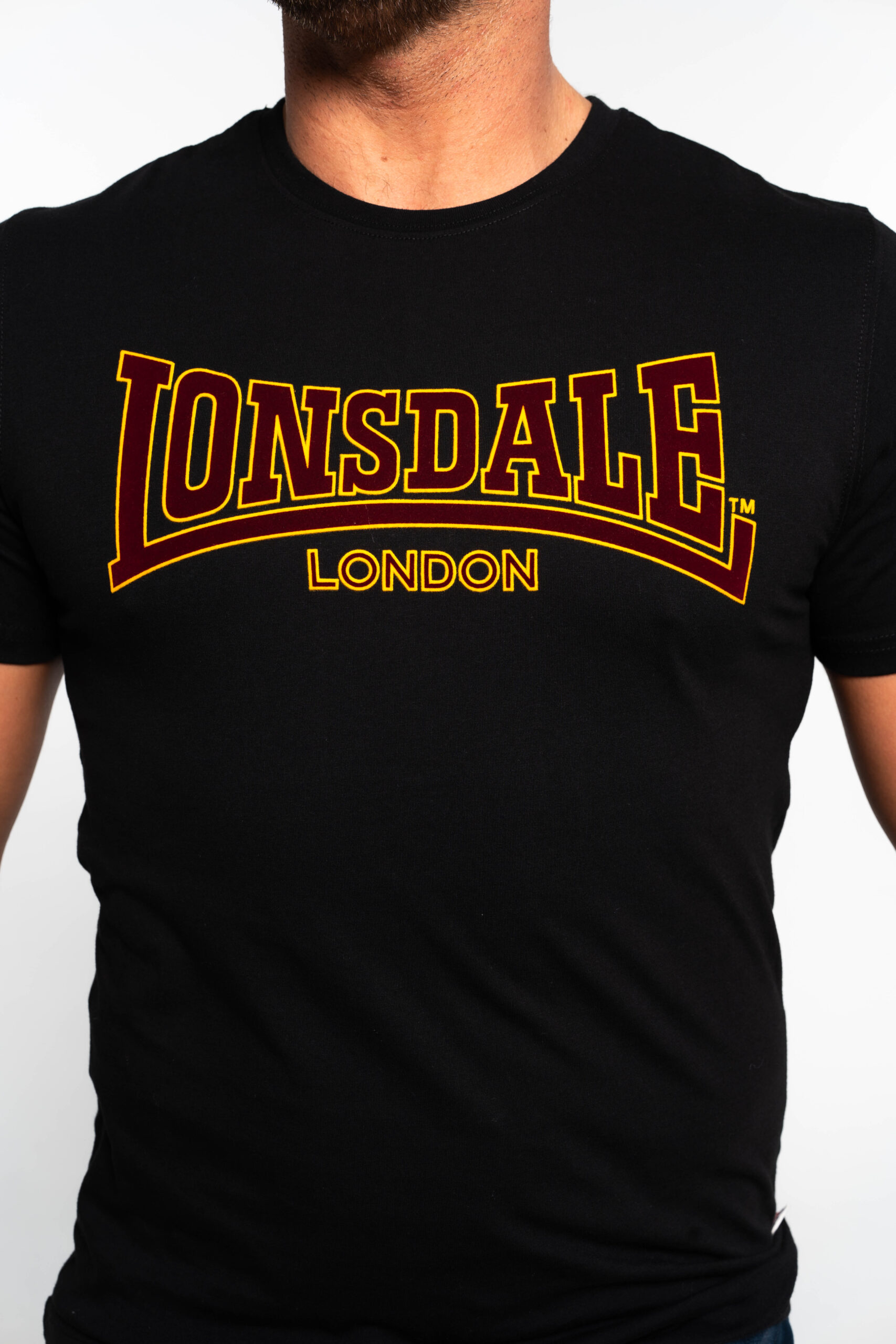 Lonsdale T-shirt Classic Black - Image 2