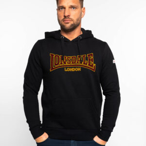 Lonsdale Hooded Sweatshirt Classic - Black