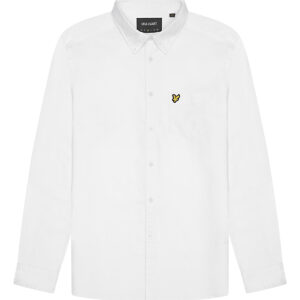 Plain Oxford Shirt White (626)