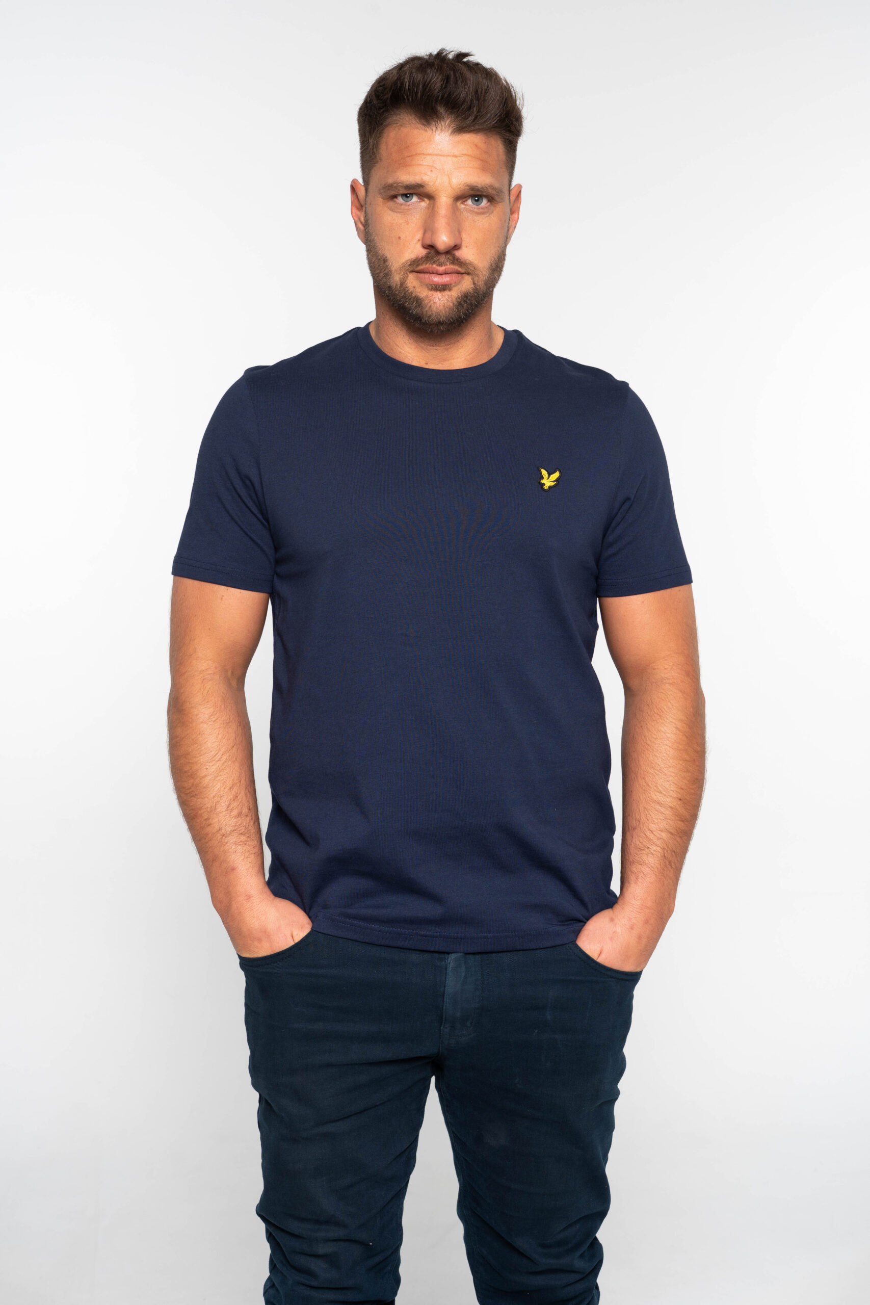 Plain T-Shirt Navy (z99)