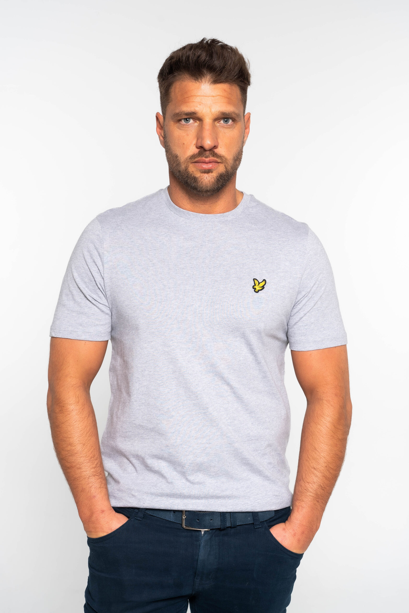 Plain T-Shirt-Grey