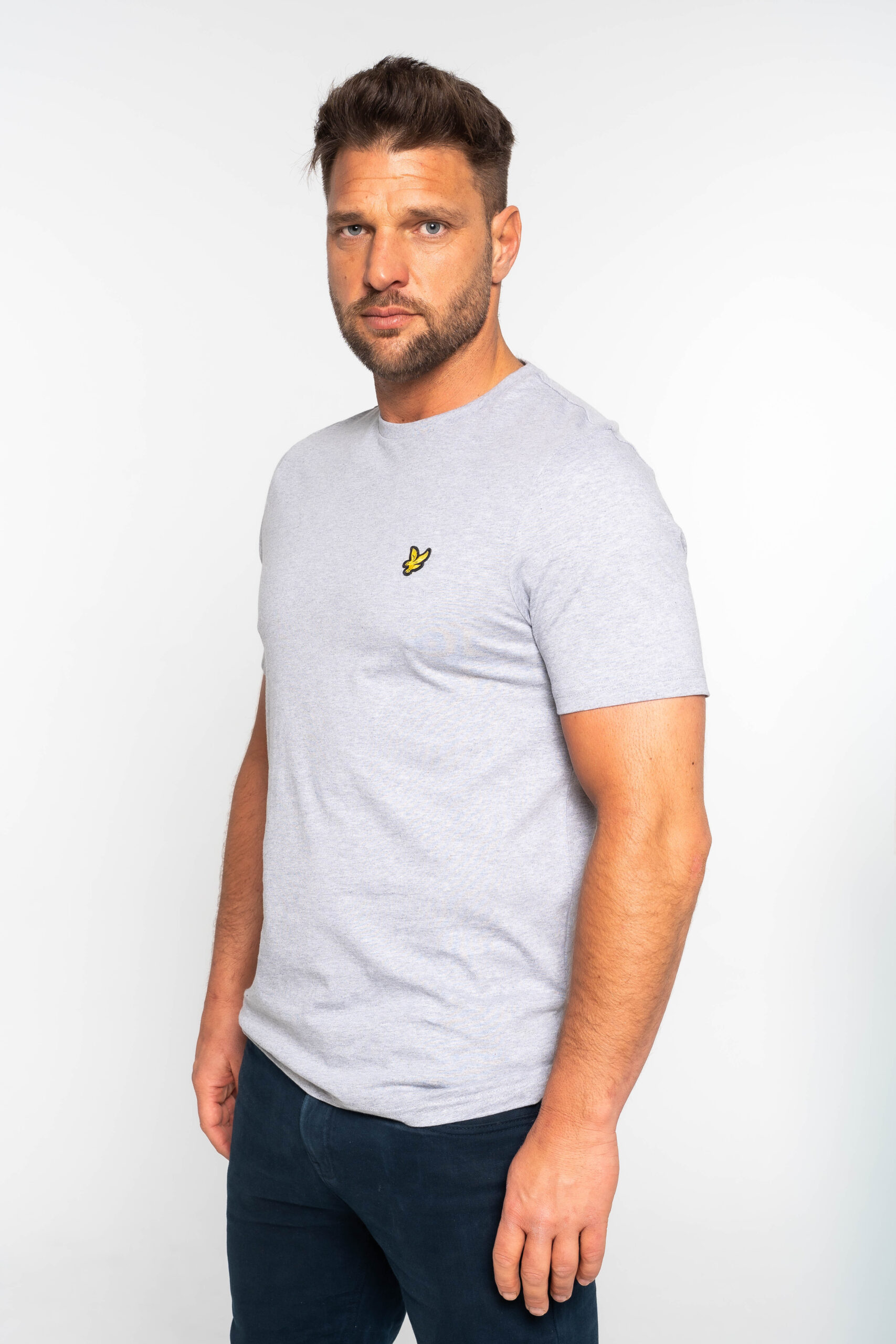 Plain T-Shirt-Grey - Kép 3