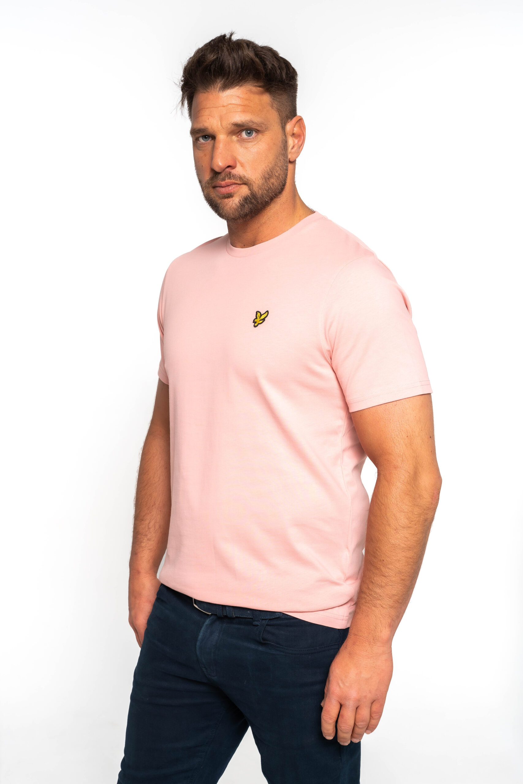 Plain T-Shirt- Pink - Kép 2