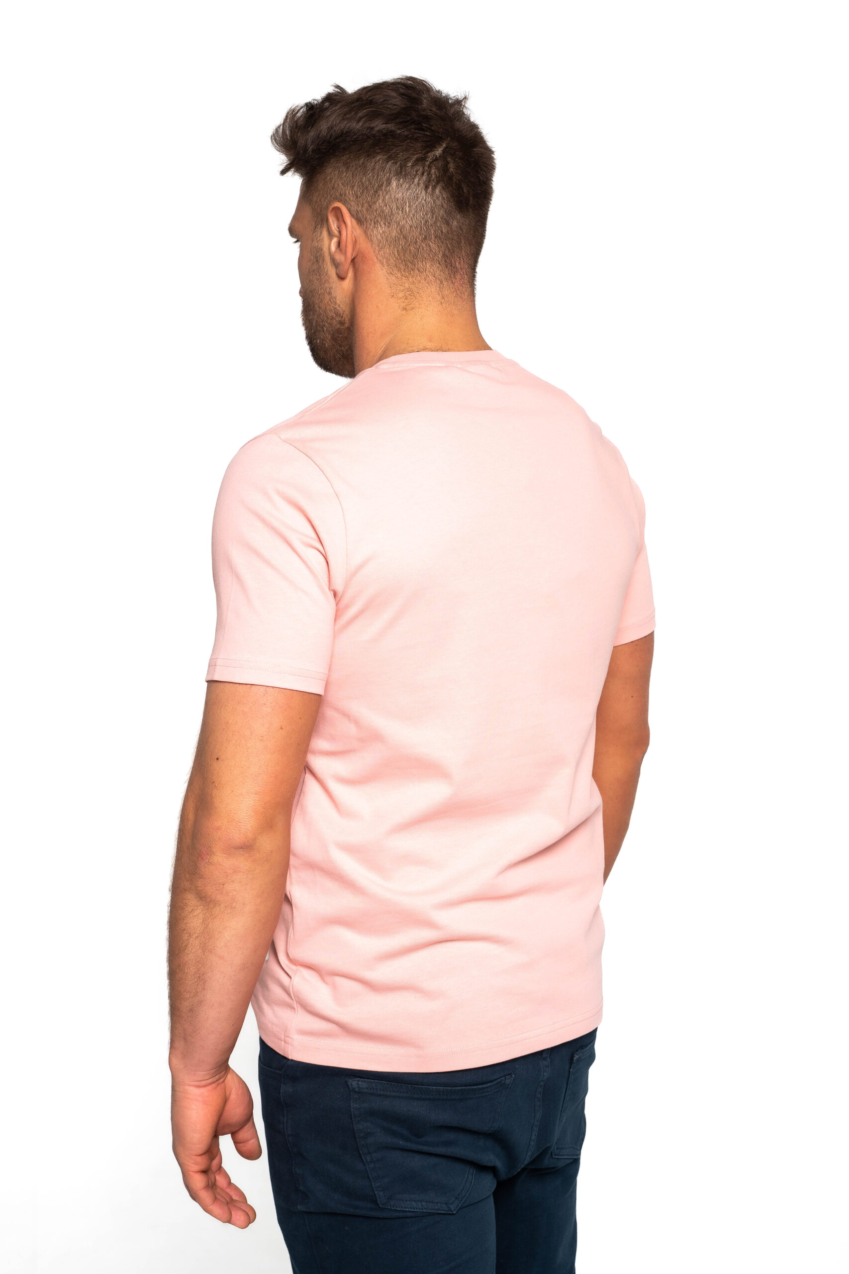 Plain T-Shirt- Pink - Kép 3