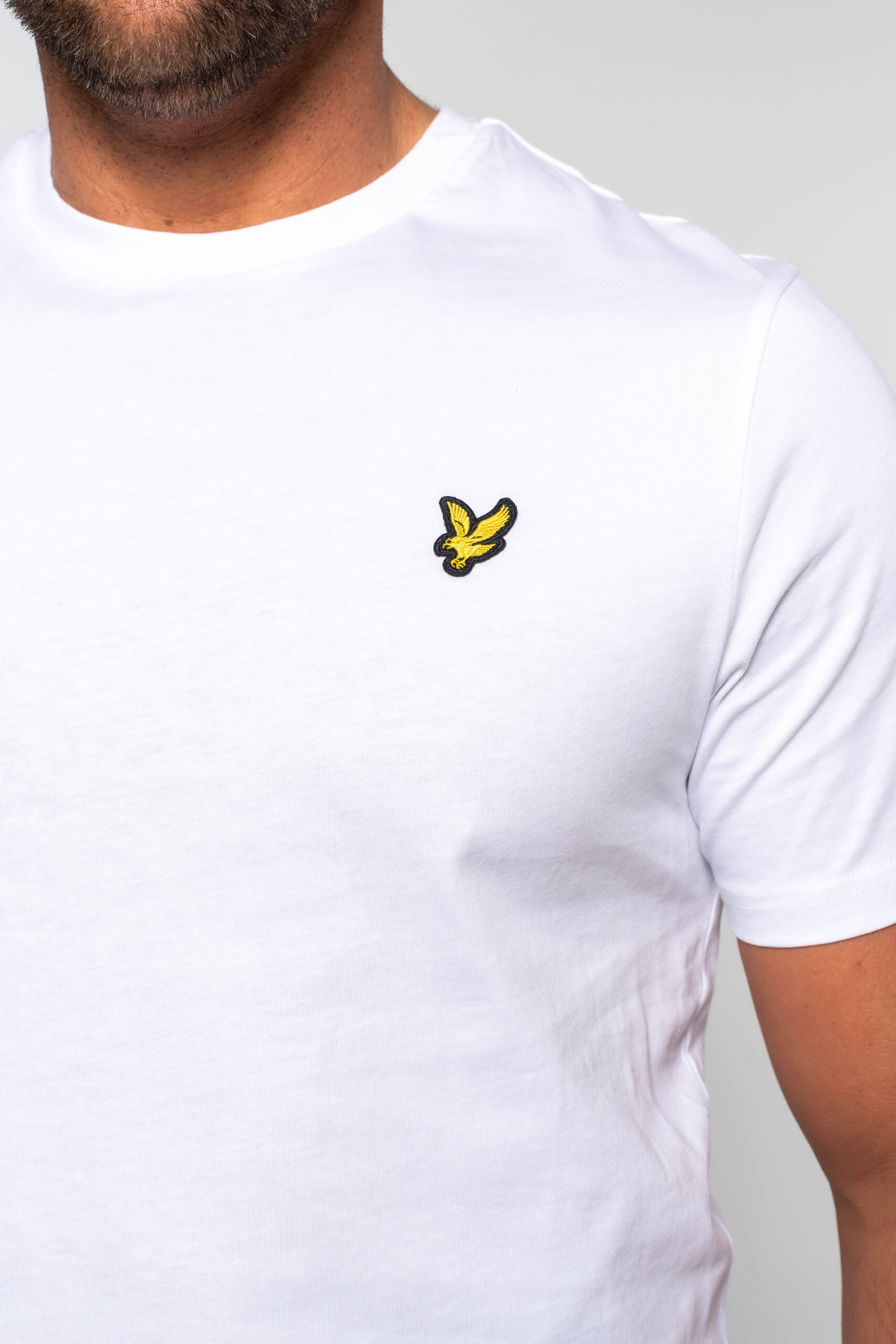Plain T-Shirt White (626) - Image 4